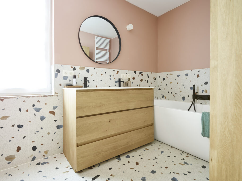 Krachtcel Vlak Knop Blind Gekocht Kortenberg: badkamercomfort voor een XL-gezin